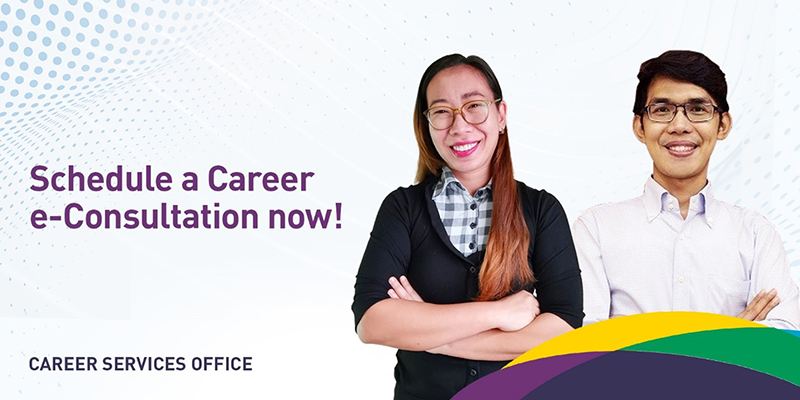 Career Services Office Offers Career e-Consultation Sessions with Certified Career Advisors™