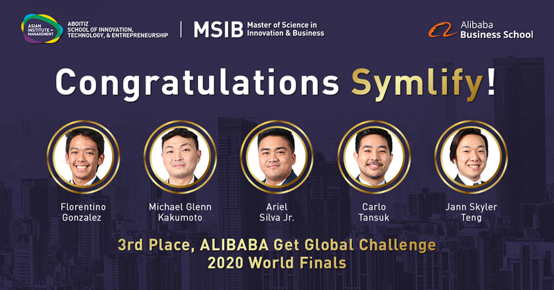 3rd Place, ALIBABA Get Global Challenge 2020 World Finals