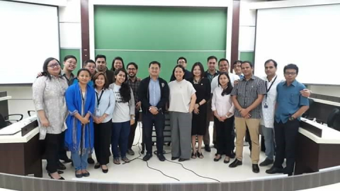 Participants of the “Dev@Work: Developing Social Impact Bonds for Employment” forum at the Asian Institute of Management held on 08 June 2018